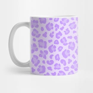 Purple Leopard Skin Pattern Mug